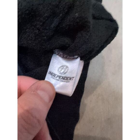 Mr Beast Hoodie Size S Black Sweatshirt Orange Logo Pull-Over - Picture 6 of 7